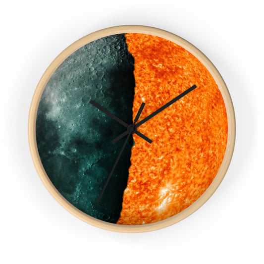 Sun And moon - Wall clock