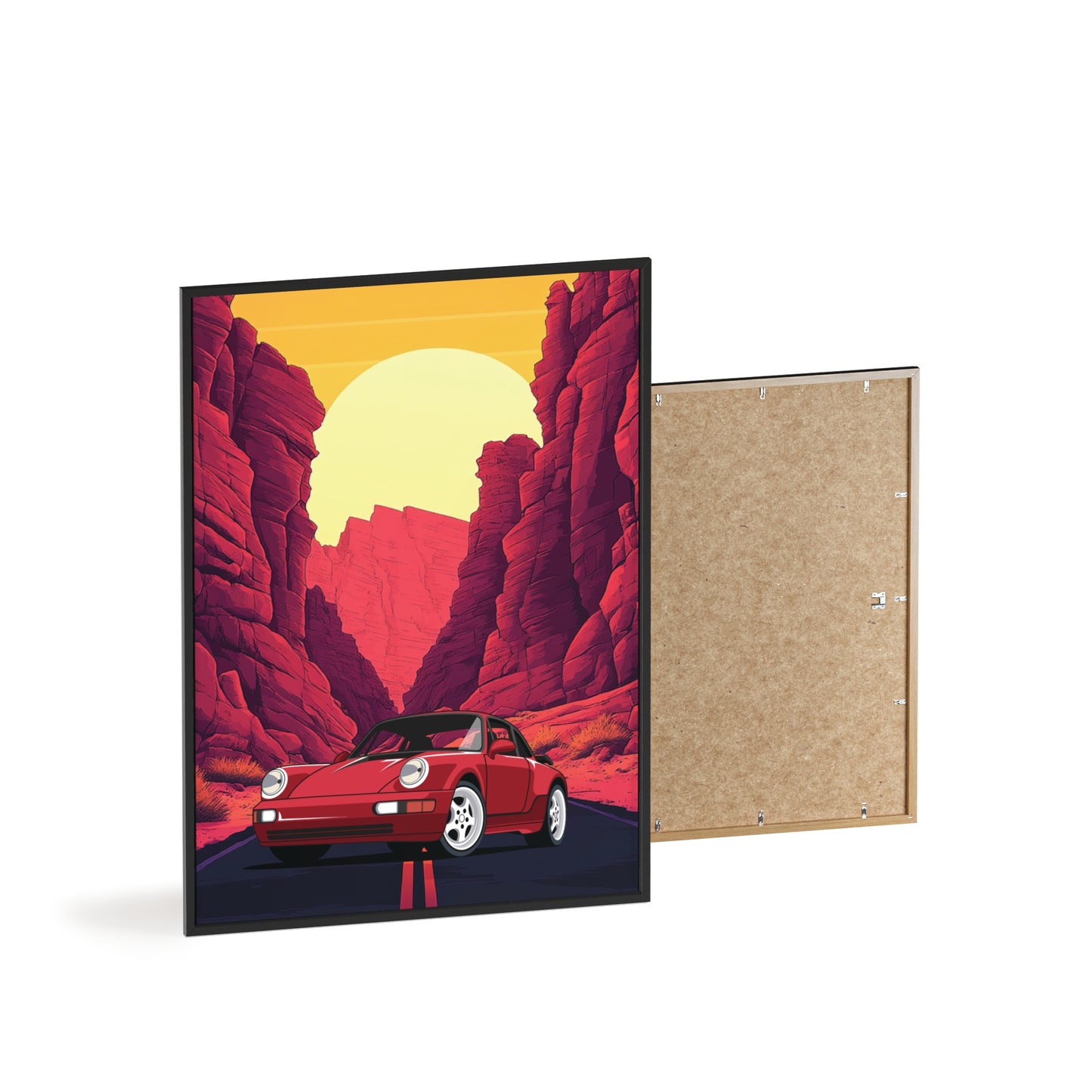 Posters with Wooden Frame