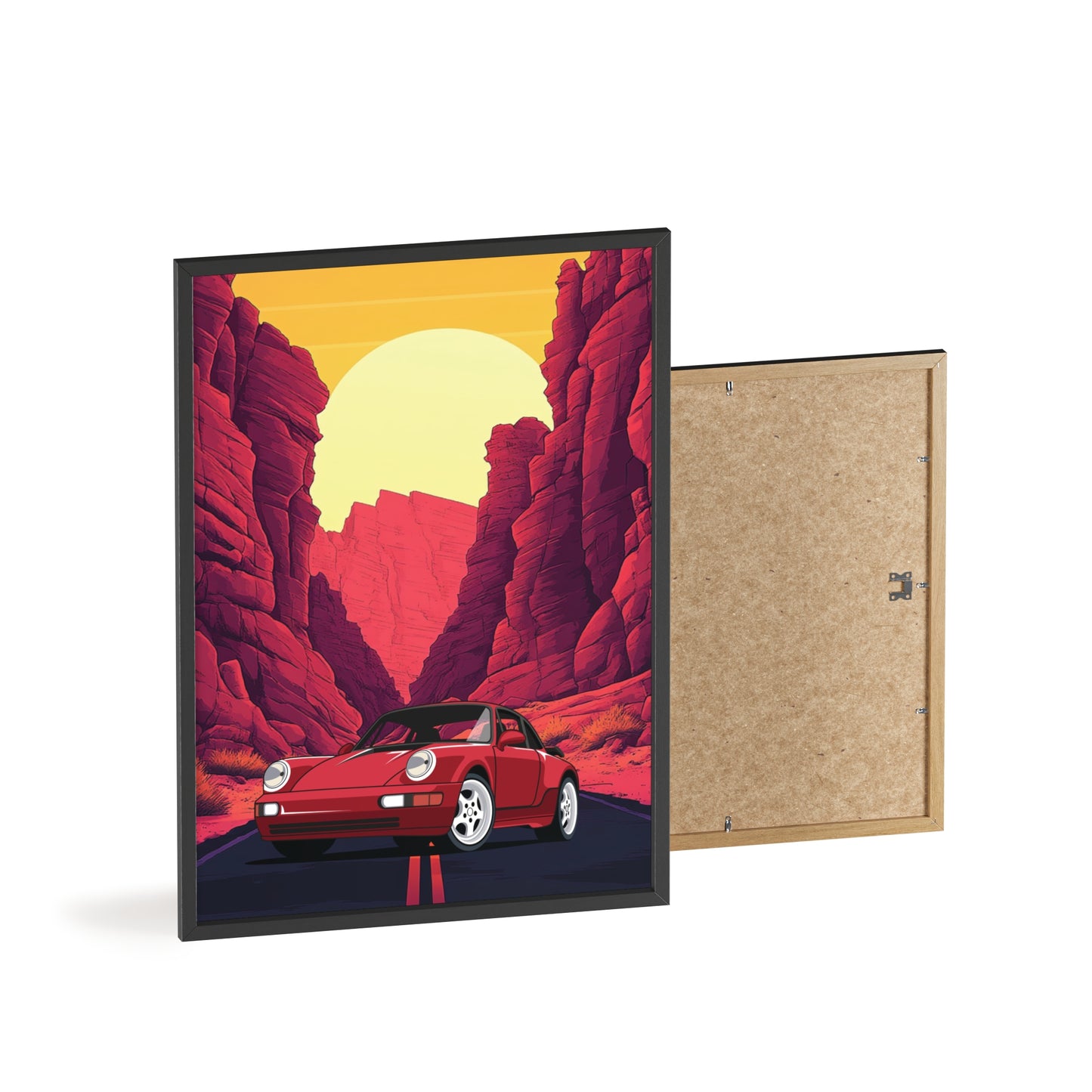 Posters with Wooden Frame