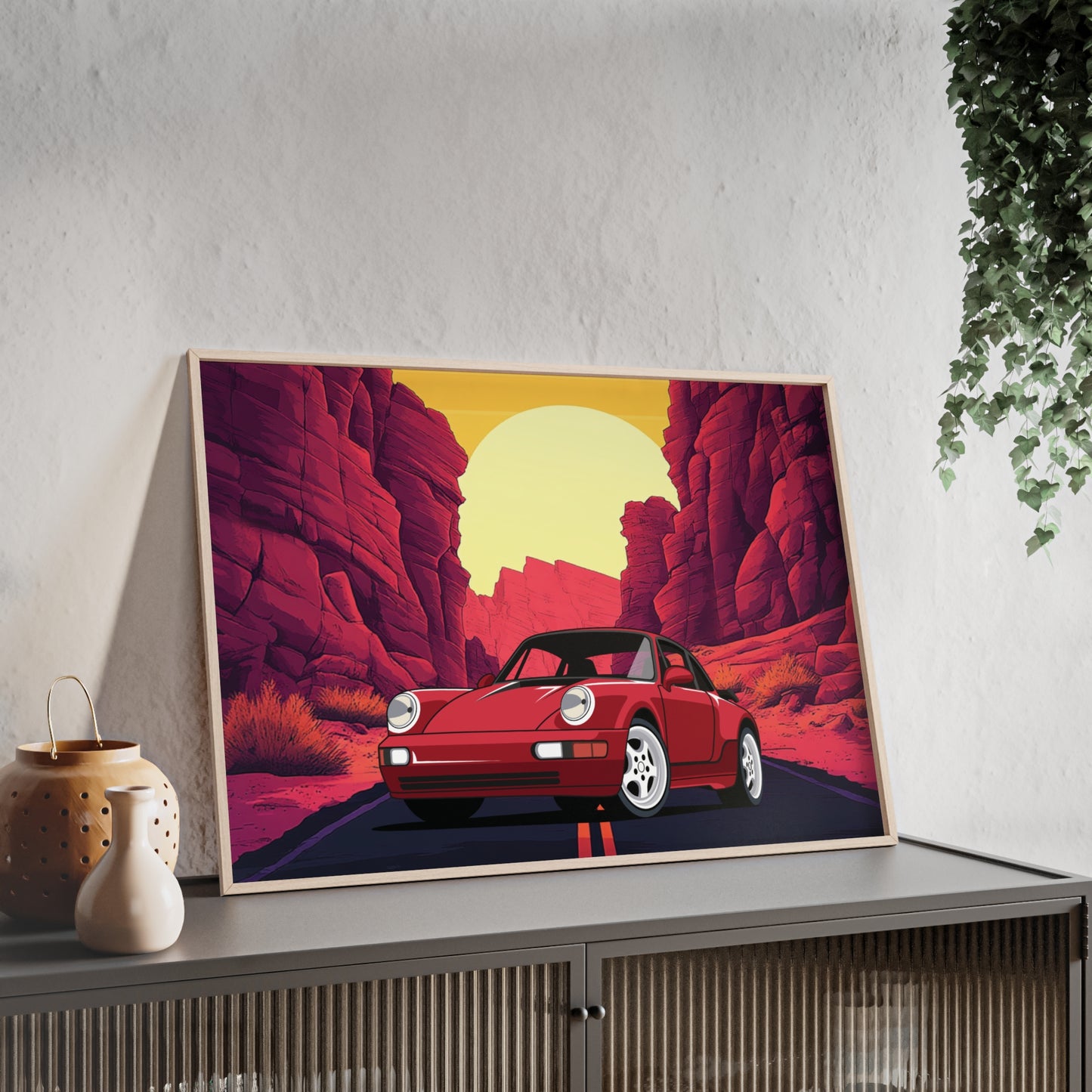 Posters with Wooden Frame