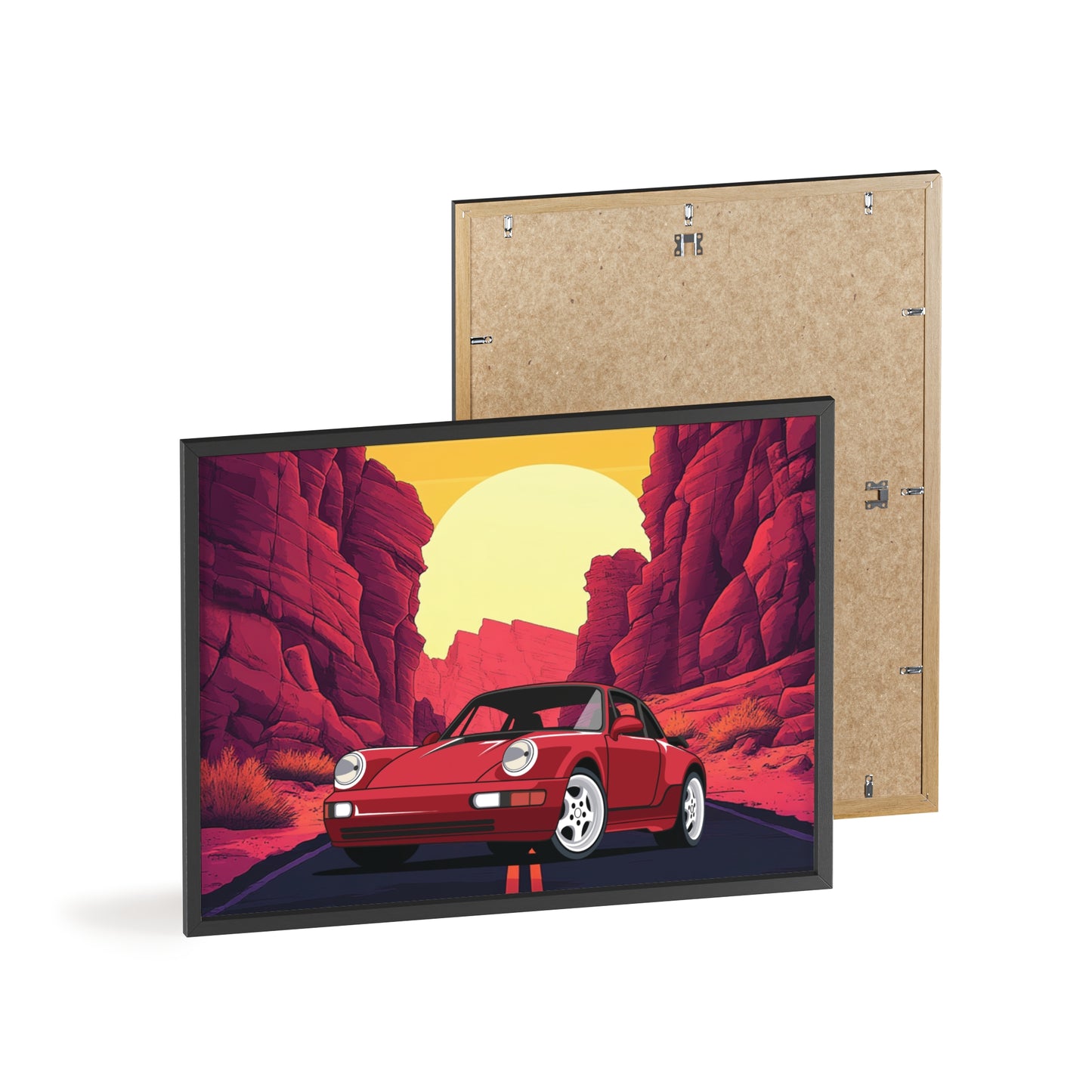 Posters with Wooden Frame