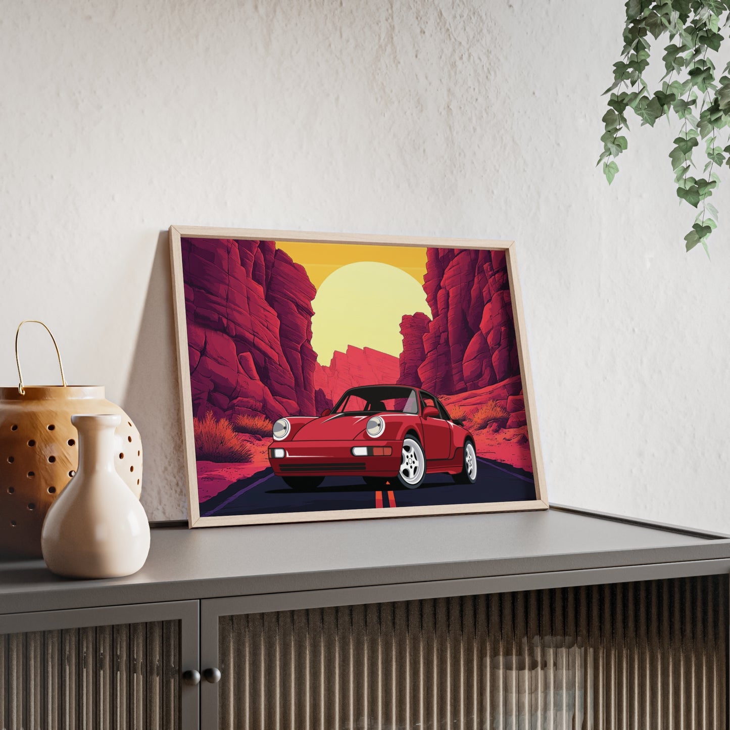 Posters with Wooden Frame