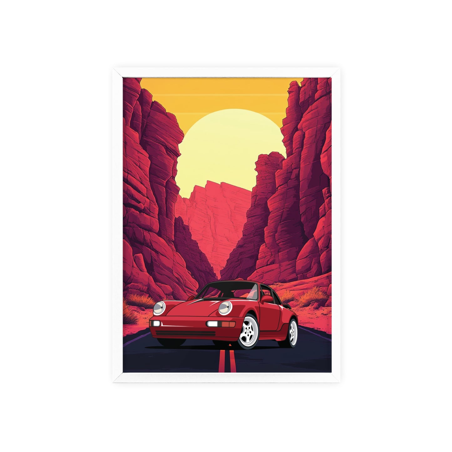 Posters with Wooden Frame