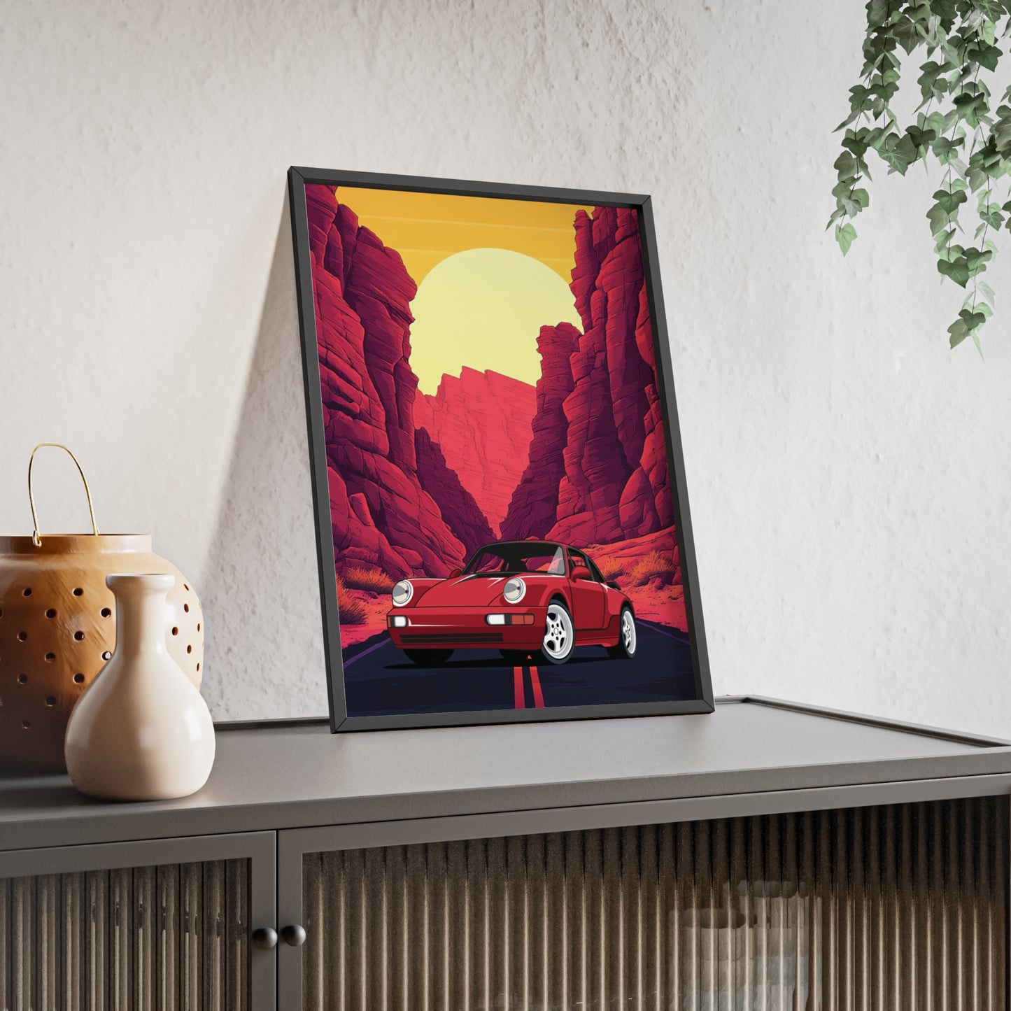 Posters with Wooden Frame