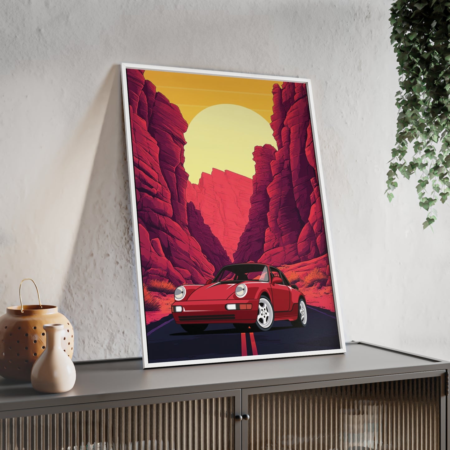 Posters with Wooden Frame