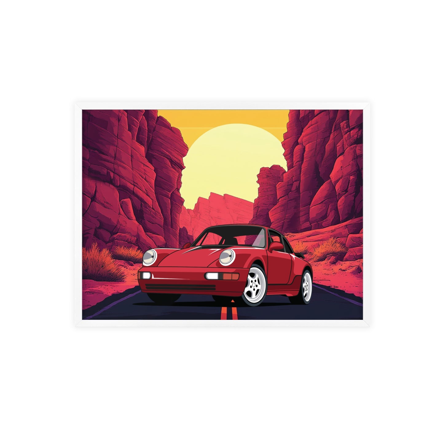 Posters with Wooden Frame