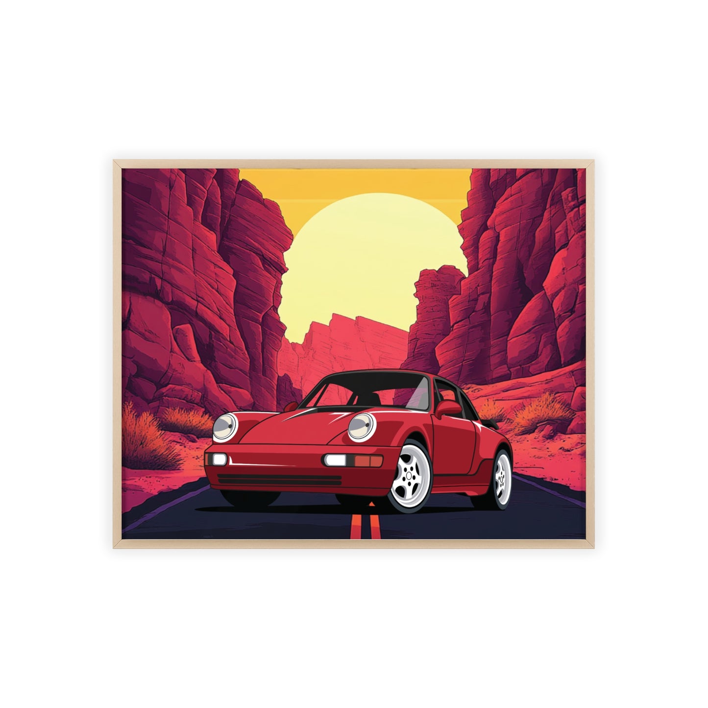 Posters with Wooden Frame