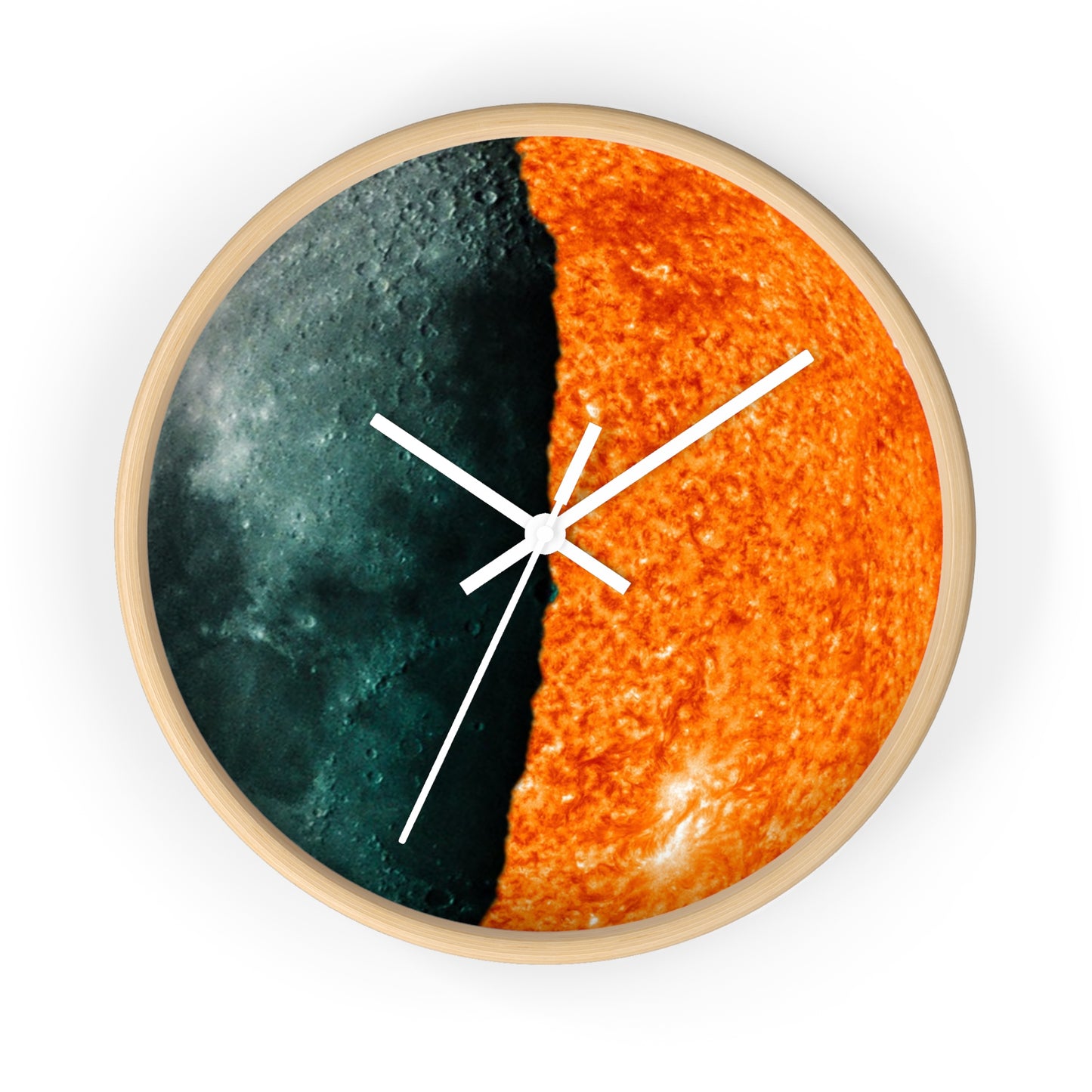 Sun And moon - Wall clock