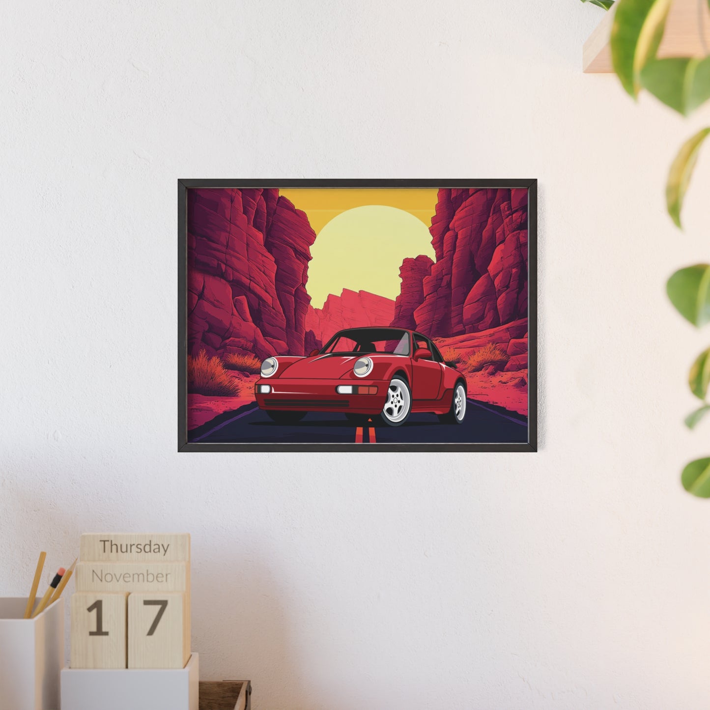 Posters with Wooden Frame