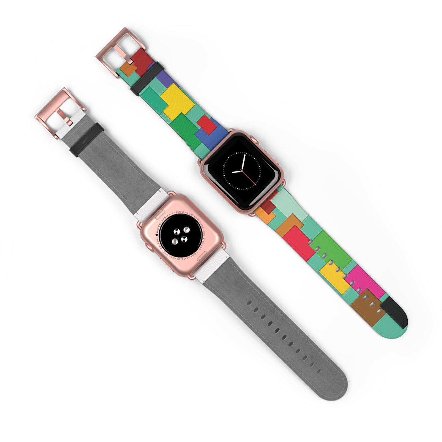 Squares and Rectangles Watch Band