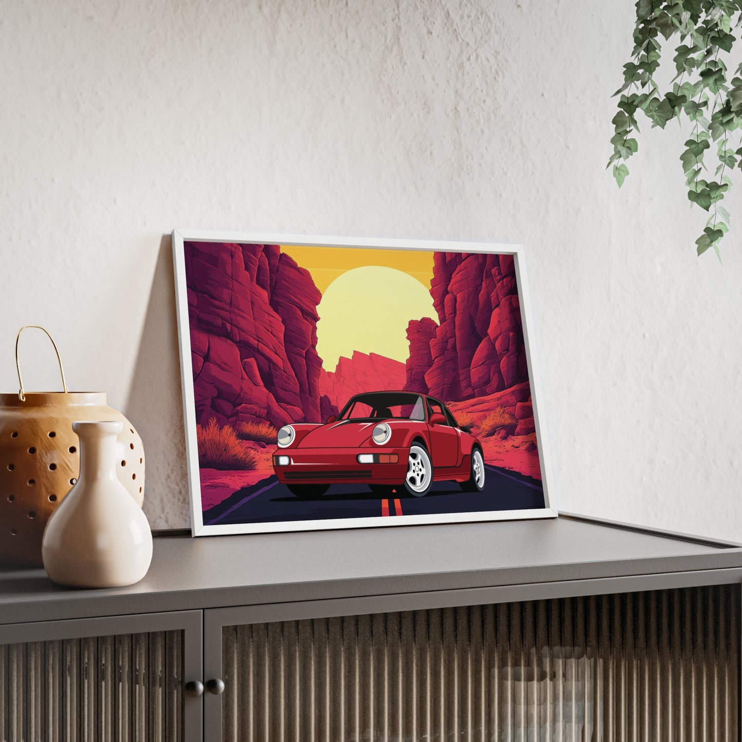 Posters with Wooden Frame