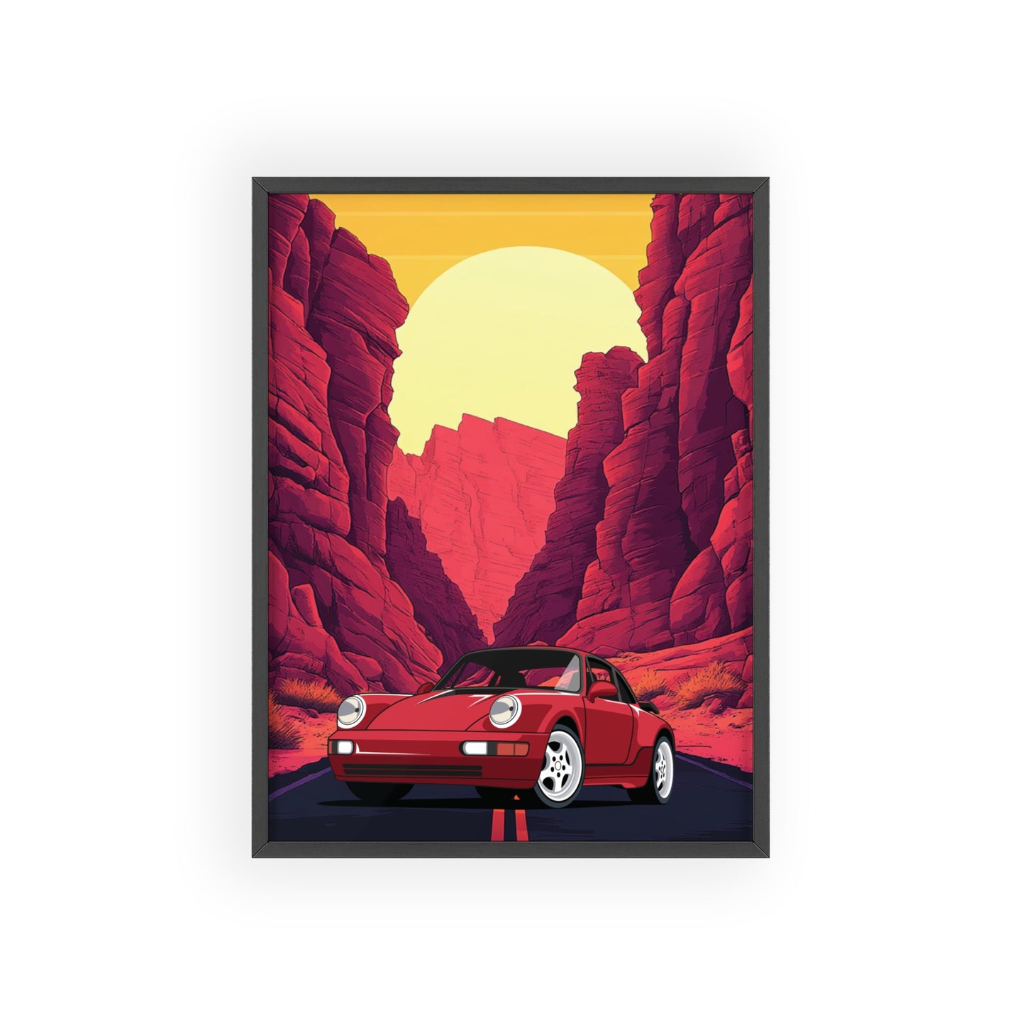 Posters with Wooden Frame