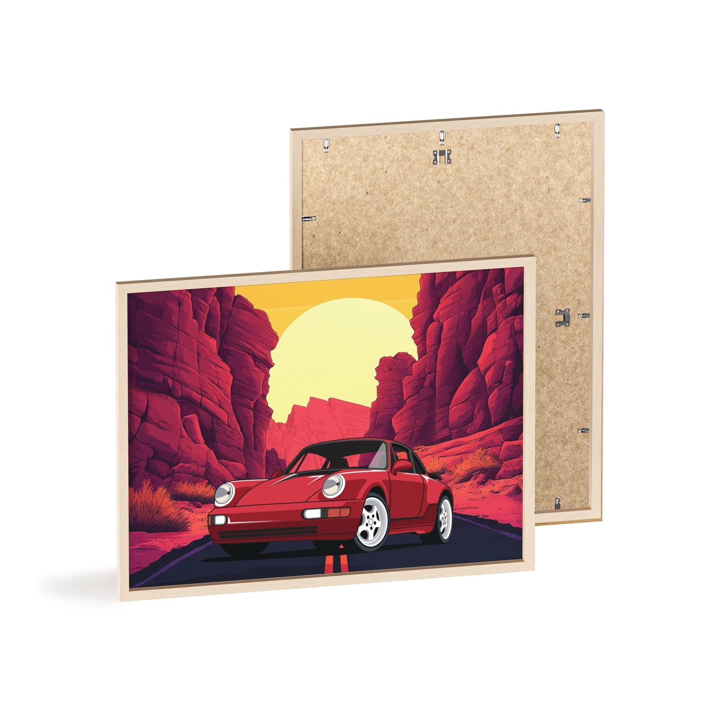 Posters with Wooden Frame