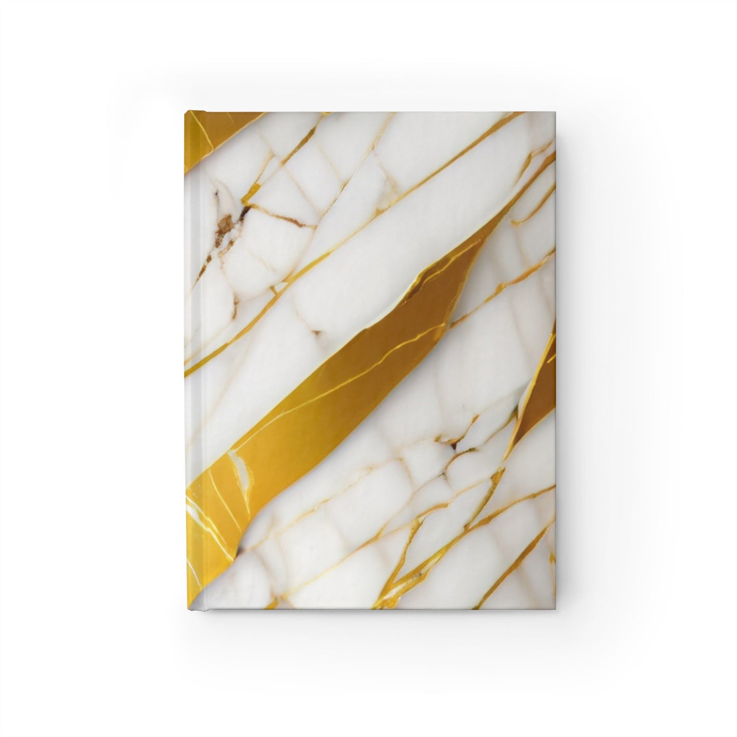 Gold Marble Journal - Blank