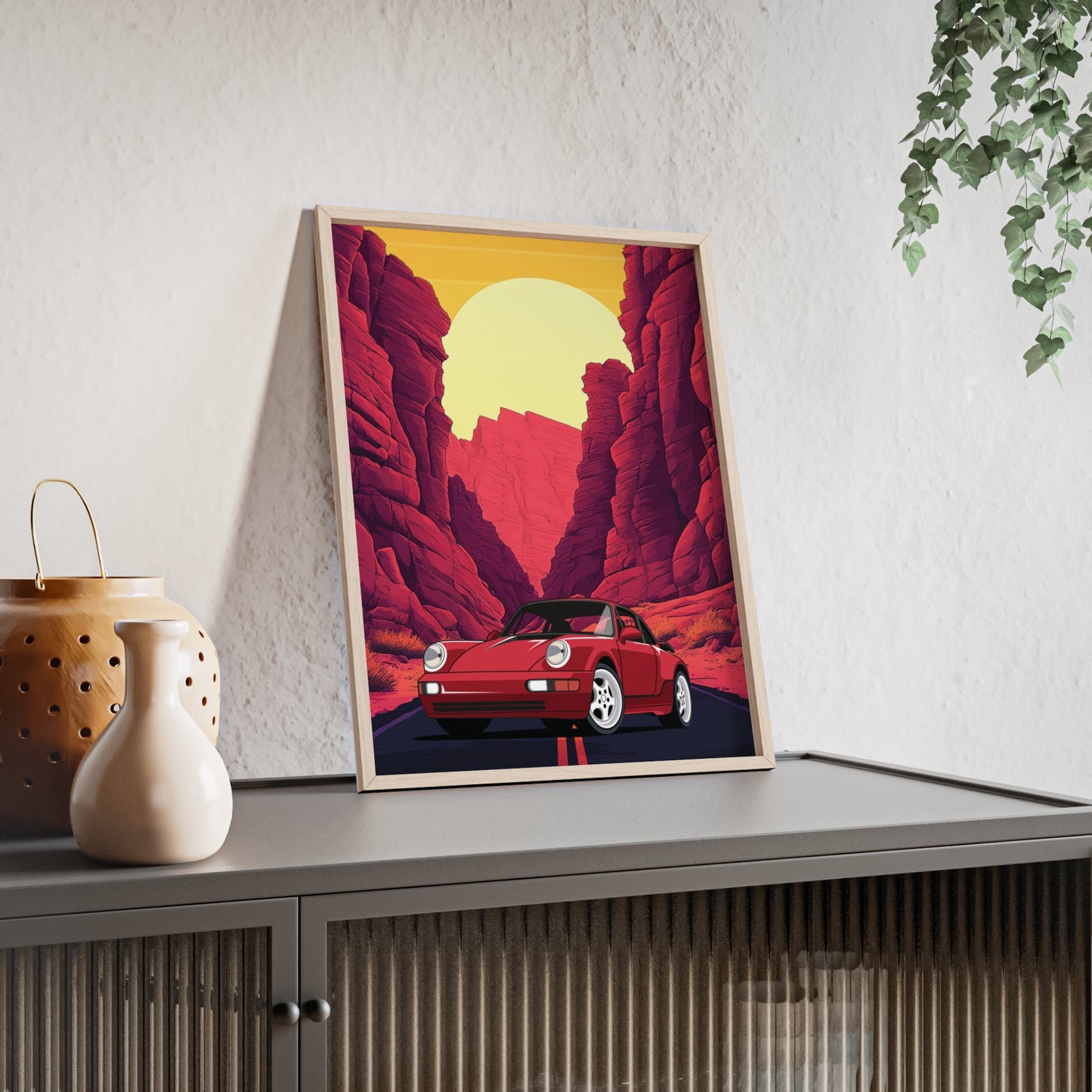 Posters with Wooden Frame