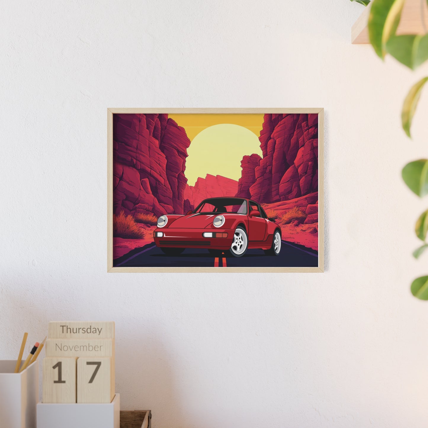 Posters with Wooden Frame