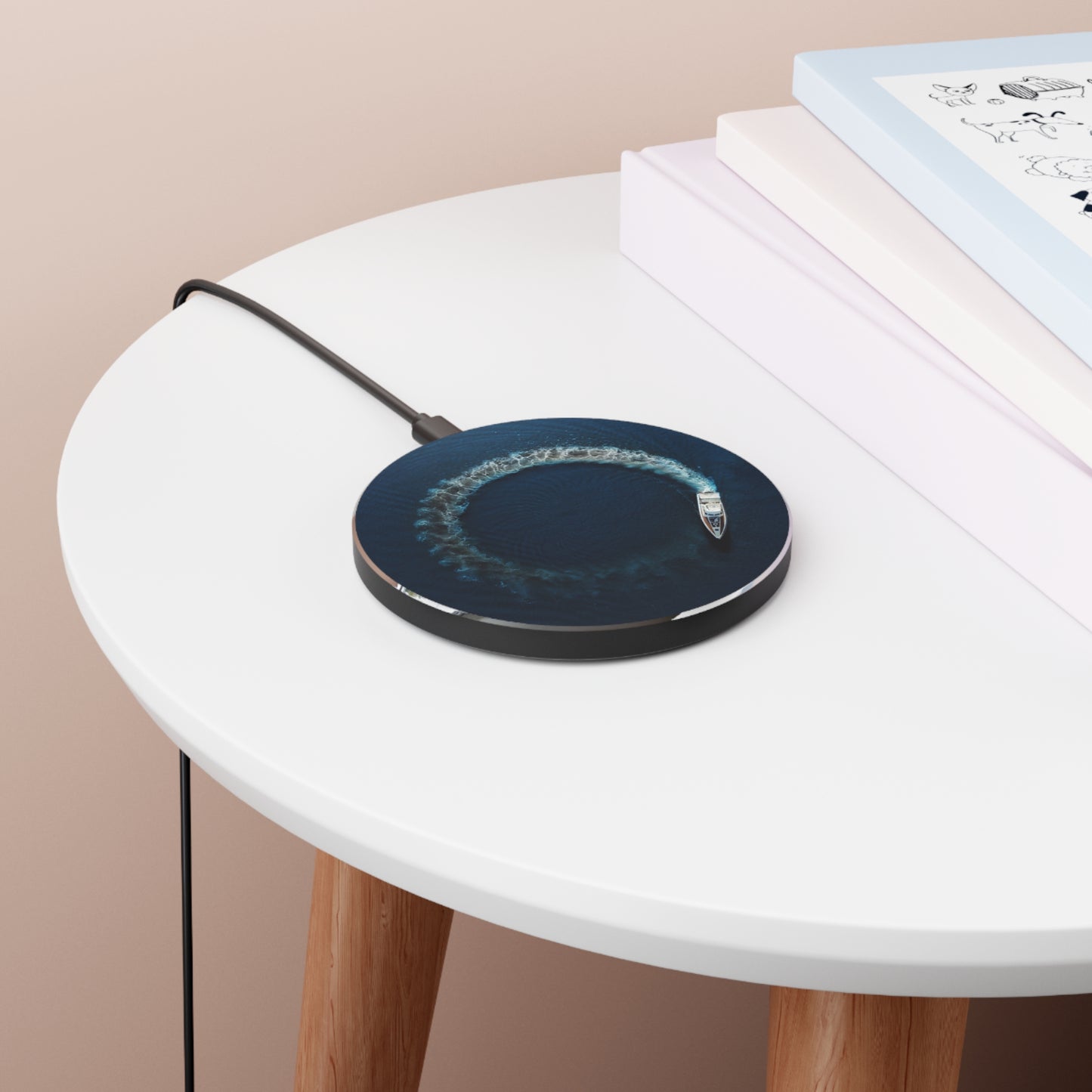 Boat in Circles- Wireless Charger