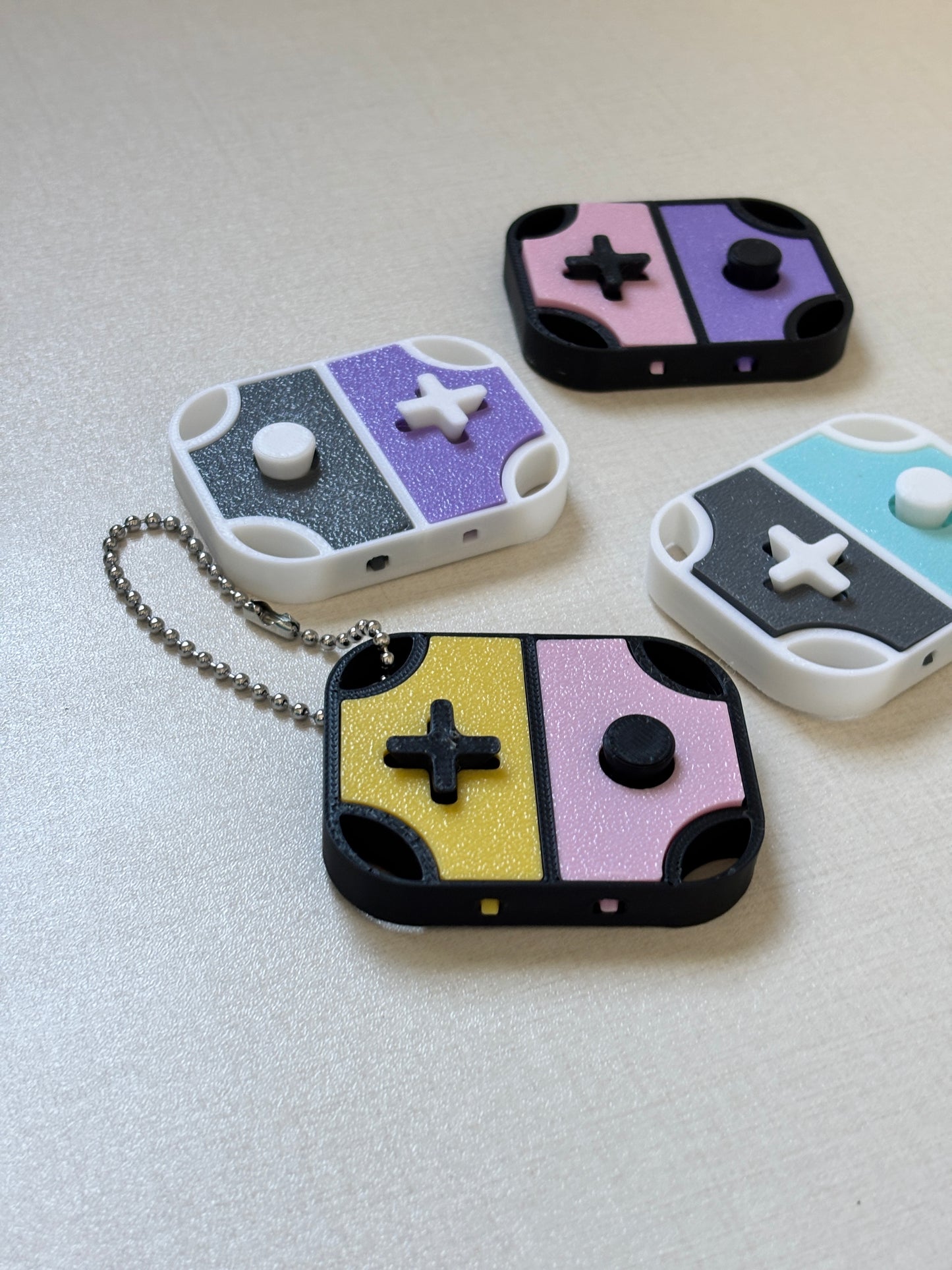Retro Gamepad Keychain Fidget