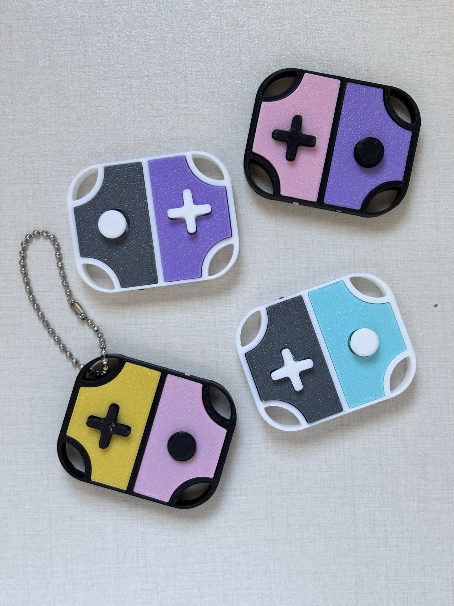 Retro Gamepad Keychain Fidget